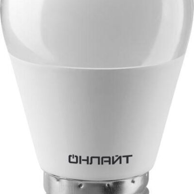 Лампа светодиодная 71 627 OLL-G45-8-230-4K-E27 8Вт шар 4000К нейтр. бел. E27 600лм 176-264В ОНЛАЙТ 7