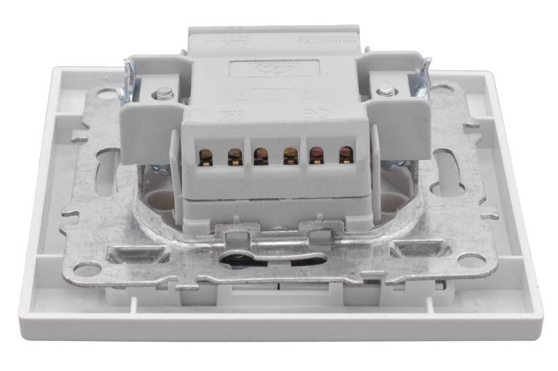 Выключатель 2-кл. СП Минск 10А IP20 с индикатором бел. Basic EKF ERV10-123-10 Выключатель 2-кл. СП Минск 10А IP20 с индикатором бел. Basic EKF ERV10-123-10