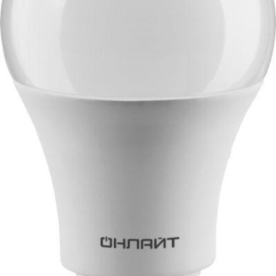 Лампа светодиодная 61 151 OLL-A60-15-230-6.5K-E27 15Вт грушевидная ОНЛАЙТ 61151