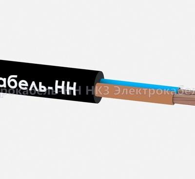 Провод ПВС 2х1.5 380В Ч (уп.100м) ЭЛЕКТРОКАБЕЛЬ НН 000007185