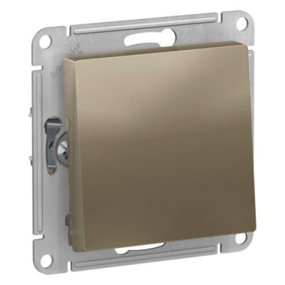 Механизм переключателя проходного 1-кл. СП AtlasDesign 10А IP20 (сх. 6) 10AX шампань SE ATN000561