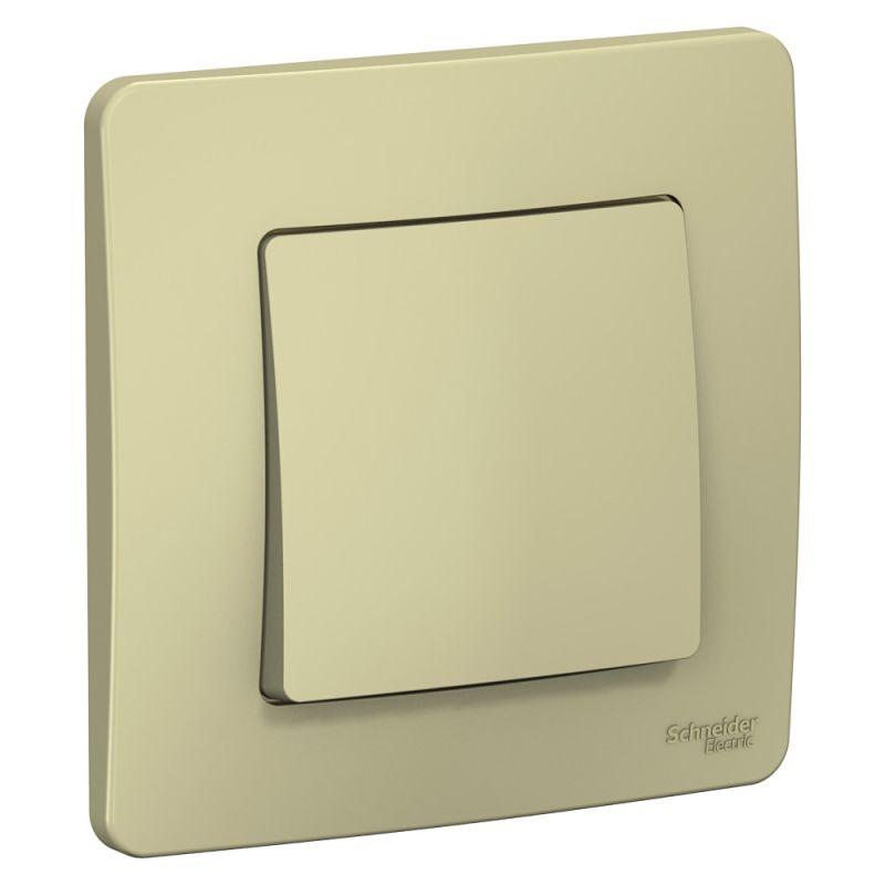 Переключатель проходной 1-кл. СП Blanca 10А IP20 (сх. 6) 250В беж. SE BLNVS010607 Переключатель проходной 1-кл. СП Blanca 10А IP20 (сх. 6) 250В беж. SE BLNVS010607