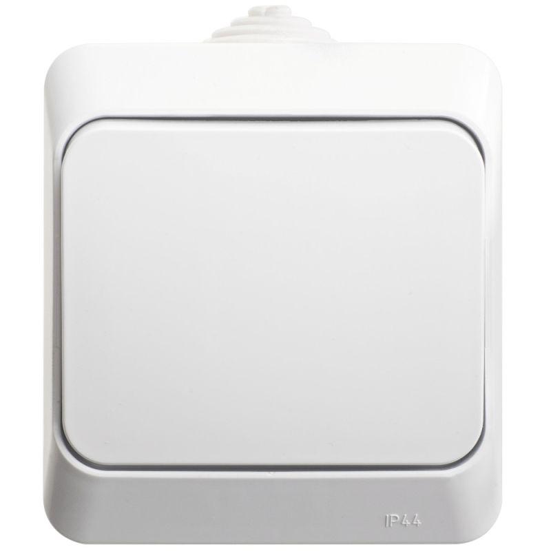 Переключатель проходной 1-кл. ОП Этюд 10А IP44 10AX бел. SE BA10-046B Переключатель проходной 1-кл. ОП Этюд 10А IP44 10AX бел. SE BA10-046B