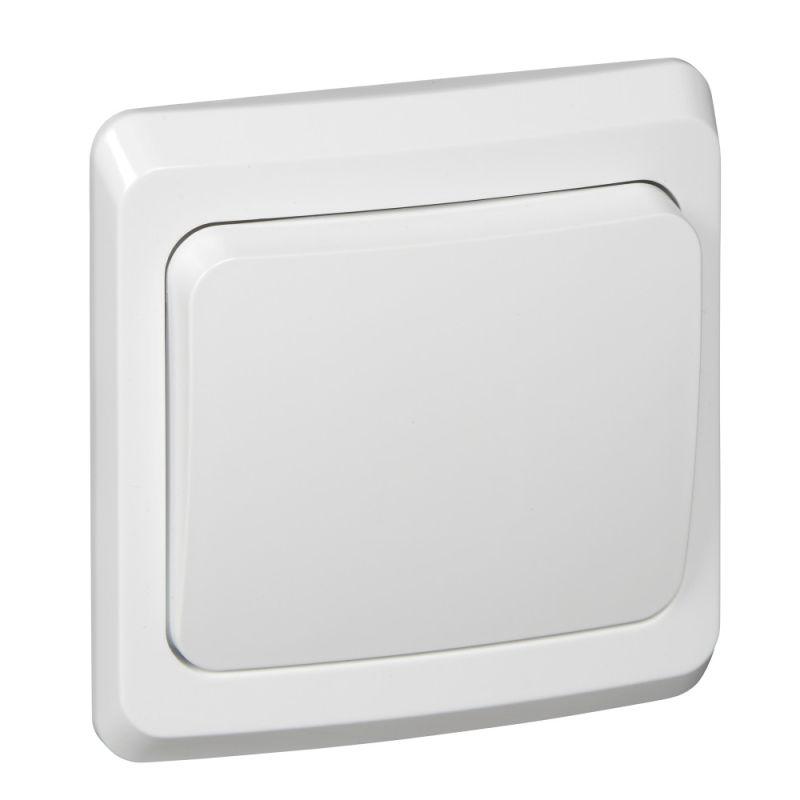 Выключатель 1-кл. СП Этюд 10А IP20 бел. SE BC10-001B Выключатель 1-кл. СП Этюд 10А IP20 бел. SE BC10-001B