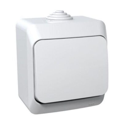 Выключатель 1-кл. ОП Этюд 10А IP44 10AX бел. SE BA10-041B