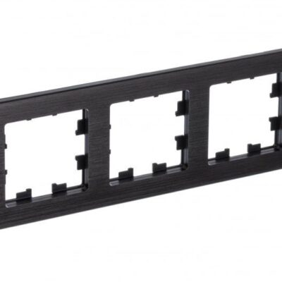 Рамка 3-м AtlasDesign Nature металл оникс SE ATN312303