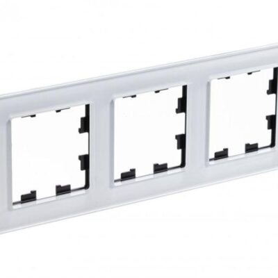 Рамка 3-м AtlasDesign Nature стекло бел. SE ATN320103