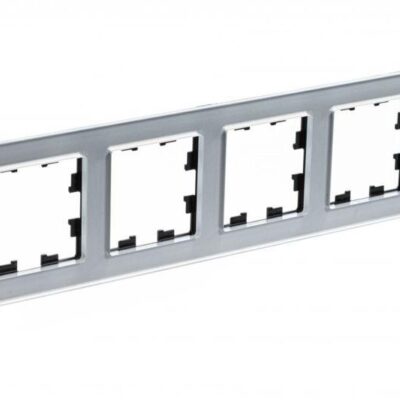 Рамка 4-м AtlasDesign Nature стекло алюм. SE ATN320304