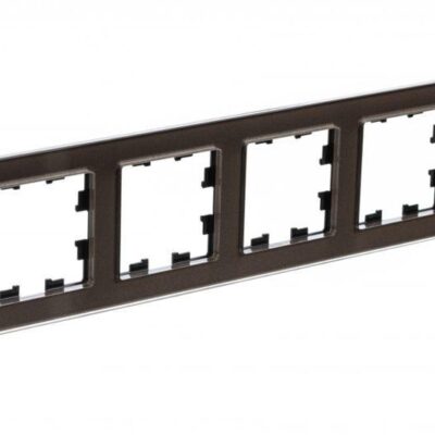 Рамка 4-м AtlasDesign Nature стекло мокко SE ATN320604