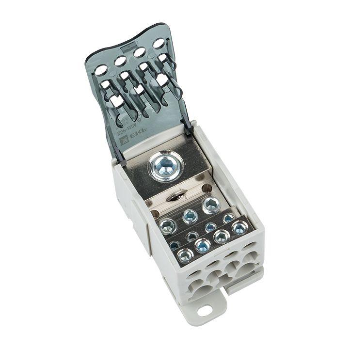 Блок распределительный КРОСС крепеж на панель и DIN КБР-250А EKF plc-kbr250 Блок распределительный КРОСС крепеж на панель и DIN КБР-250А EKF plc-kbr250