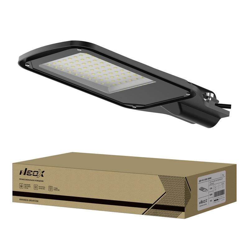 Светильник светодиодный ДКУ-02 125Вт 5000К IP65 13125лм 105лм/Вт 230В уличный NEOX 4690612042442 Светильник светодиодный ДКУ-02 125Вт 5000К IP65 13125лм 105лм/Вт 230В уличный NEOX 4690612042442