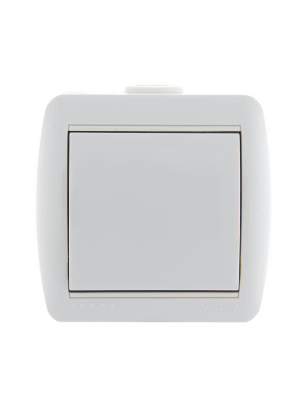 Выключатель 1-кл. ОП Nata 10А IP20 бел. LEZARD 710-0200-100 Выключатель 1-кл. ОП Nata 10А IP20 бел. LEZARD 710-0200-100