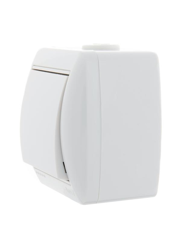 Выключатель 1-кл. ОП Nata 10А IP20 бел. LEZARD 710-0200-100 Выключатель 1-кл. ОП Nata 10А IP20 бел. LEZARD 710-0200-100