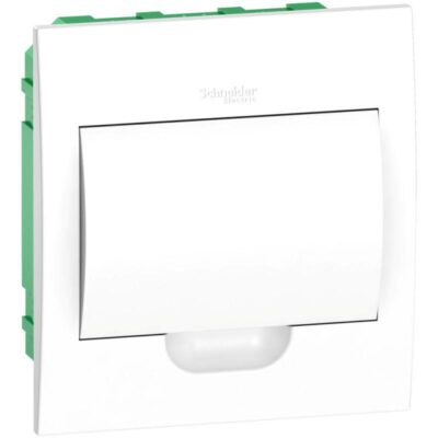 Бокс встраиваемый СП Easy9 1 ряд 8мод IP40 IK07 63А 2 клеммы с бел. дверцей SE EZ9E108P2FRU