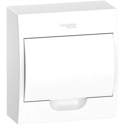 Бокс навесной ОП Easy9 1 ряд 8мод IP40 IK07 63А 2 клеммы с бел. дверцей SE EZ9E108P2SRU