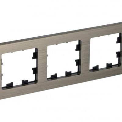 Рамка 3-м AtlasDesign Nature металл латунь SE ATN312203