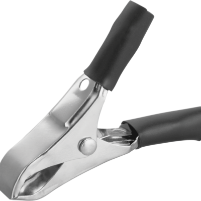 Зажим "крокодил" 10А 80 856 OAC-10A-50-B25 черн. ОНЛАЙТ 80856