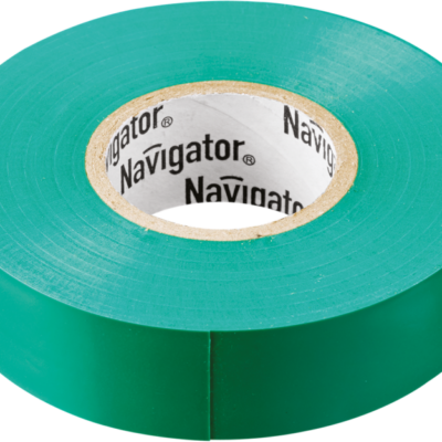 Изолента ПВХ 19мм (рул.20м) зел. NIT-A19-20/G Navigator 71113