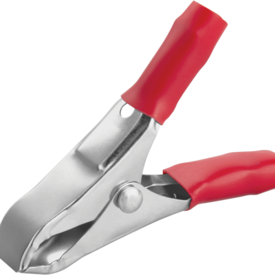 Зажим "крокодил" 10А 80 857 OAC-10A-50-R25 красн. ОНЛАЙТ 80857