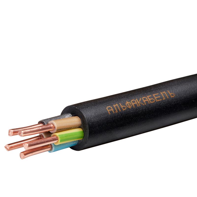 Кабель ВВГнг(А)-LS 4х6 ОК (N PE) 0.66кВ (м) АЛЬФАКАБЕЛЬ 656744 Кабель ВВГнг(А)-LS 4х6 ОК (N PE) 0.66кВ (м) АЛЬФАКАБЕЛЬ 656744