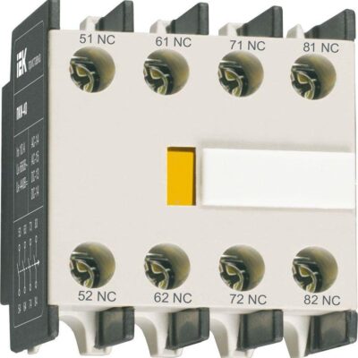 Приставка контактная ПКИ-40 доп. контакты 4з IEK KPK10-40