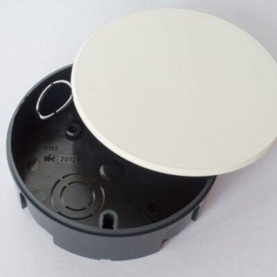 Коробка ответвительная СП 80х17мм (размер коробки без крышки d71х15мм) SE U194