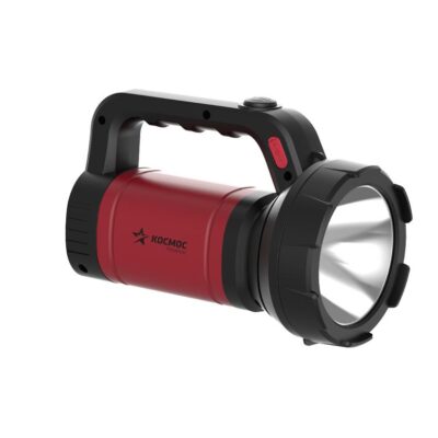 Фонарь-прожектор аккумуляторный Premium 5Вт 2 режима литиевый аккум. 2.4А.ч супер яркий экономн. вре