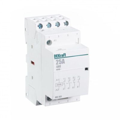 Контактор модульный МК-103 4НО 25А 230В DEKraft 18067DEK