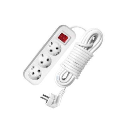 Удлинитель 3х2м с заземл. 16А IP20 S-303 ПВС 3х1 с выкл. UNIVersal 9634418