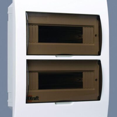 Корпус встраиваемый 24мод. ЩРВ-П-24 35х30х10 IP41 пластик. SchE 31006DEK