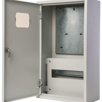 Корпус учетный навесной ЩРУН-3/12 520х300х160 IP31 3-фазн. 12мод. метал. SchE 30402DEK