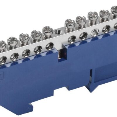 Шина нулевая на DIN-изол. Ni ШНИ-6х9-12-Д-С IEK YNN10-12-D-K07-N