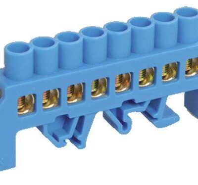 Шина нулевая в комб. DIN-изол. "Стойка" ШНИ-8х12-8-КС-С IEK YNN10-812-8DP-K07