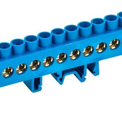 Шина нулевая в комб. DIN-изол. "Стойка" ШНИ-8х12-14-КС-С IEK YNN10-812-14DP-K07