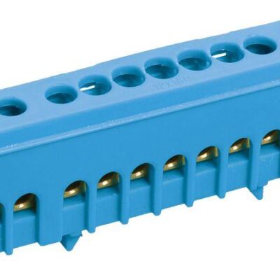 Шина нулевая в корп. изол. на DIN-рейку ШНИ-6х9-8-К-С IEK YNN10-69-8KD-K07