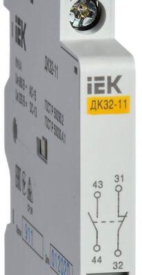 Контакт дополнительный 1НО+1НЗ ДК32-11 IEK DMS11D-AU11