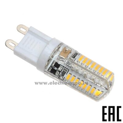 Лампа светодиодная GLDEN-G9-5-S-220-4500 5/100/500