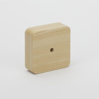 Коробка универсальная для кабель-каналов 80х80х25 сосна (светл. основа) IP40 Ruvinil 65005-27М