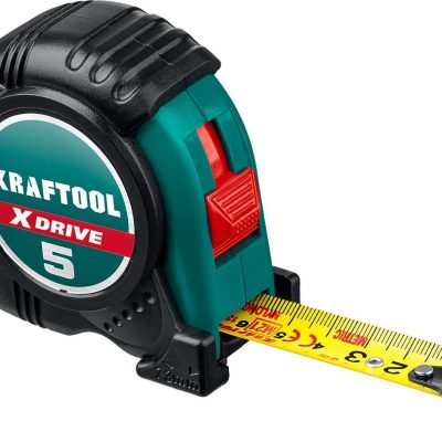 Рулетка KRAFTOOL X-Drive, 5 м х 19 мм, (34122-05-19) 34122-05-19_z02