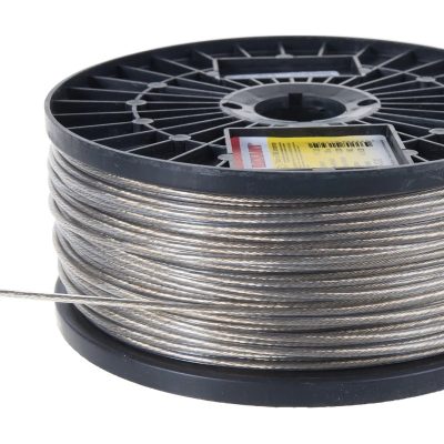 Трос стальной в ПВХ изоляции d3.0мм (200м) REXANT 09-5330