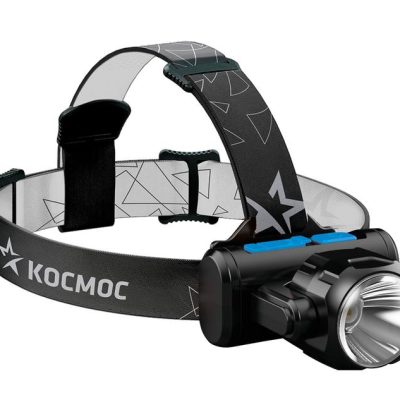 Фонарь аккумуляторный налобный XPE 3Вт COB 5Вт аккум. LI-on 1.2А.ч ЗУ Micro USB КОСМОС KOCH5WLi-On