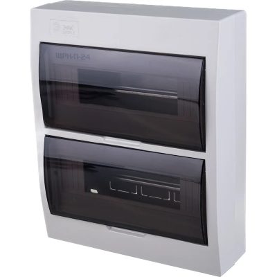 Бокс ЩРН-П-24 мод. навесной пластик IP41 SIMPLE NO-box_simple-plastic_24_surface ЭРА Б0041528