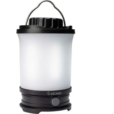 Фонарь аккумуляторный кемпинговый LED 10Вт съемн. аккум. Li-ion18650 2х2.2А.ч Power-bank USB-шнур КО