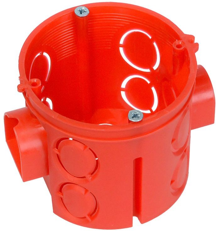 Коробка установочная углубленная 80-0510 С безгалогенная (HF) 68х62 с саморезами (140шт/кор) Промрук Коробка установочная углубленная 80-0510 С безгалогенная (HF) 68х62 с саморезами (140шт/кор) Промрук