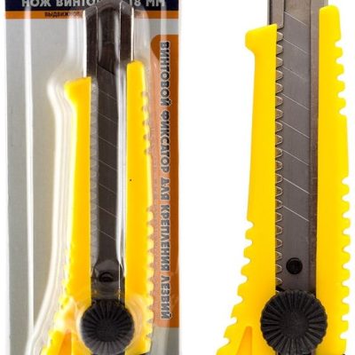 Нож технический Park винтовой, лезвие 18 мм