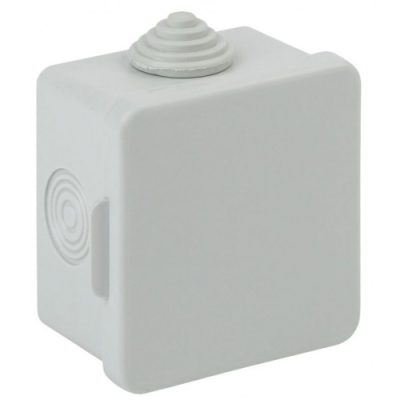 Коробка установочная распаячная ОУ КОР 65х65Х50мм с гермовводами 4вх.IP54 (150/2400)Эра Б0037445