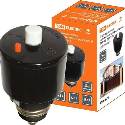 Предохранитель автоматический ПАР-25 25А TDM SQ0717-0003 (10/100)