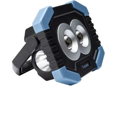 Фонарь-светильник рабочий COB LED 4Вт LED 1Вт 2 линзы 3хAA ABS-пластик КОСМОС KOS702B