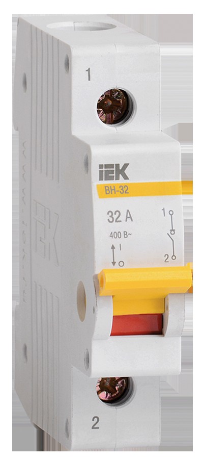 Выключатель нагрузки ВН-32 32А/1П IEK MNV10-1-032