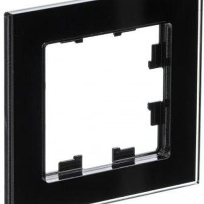 Рамка 1-м AtlasDesign Nature стекло черн. SE ATN321001